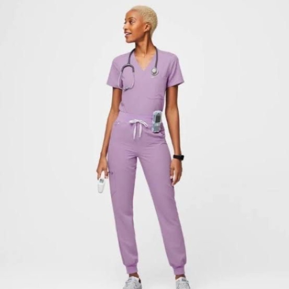 Figs scrub set S - in Lavender dew